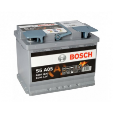 Bosch S5 AGM 12V 60Ah 680A 0 092 S5A 050